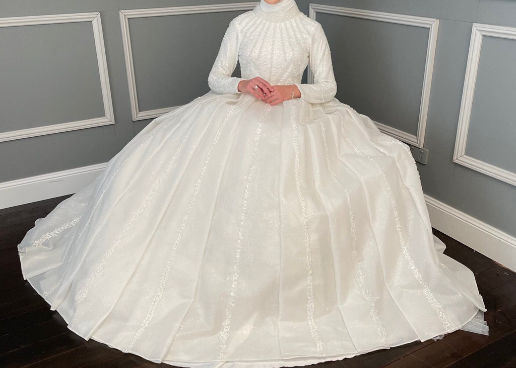 Obsidian Veil Dress