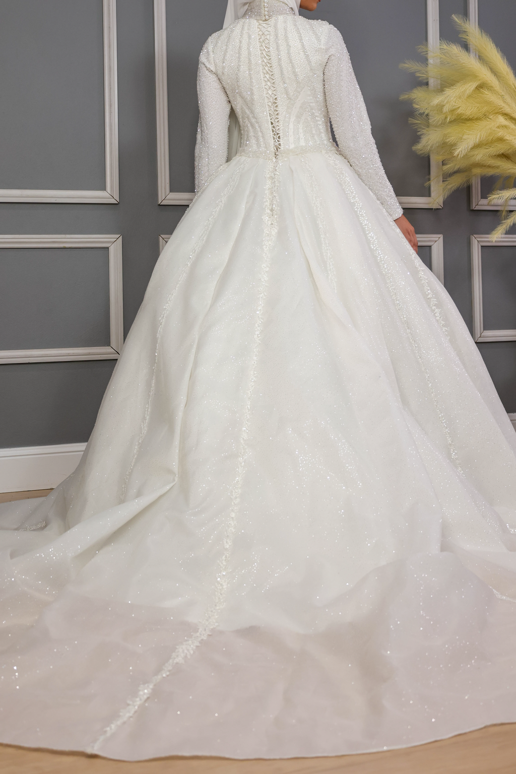 Obsidian Veil Dress