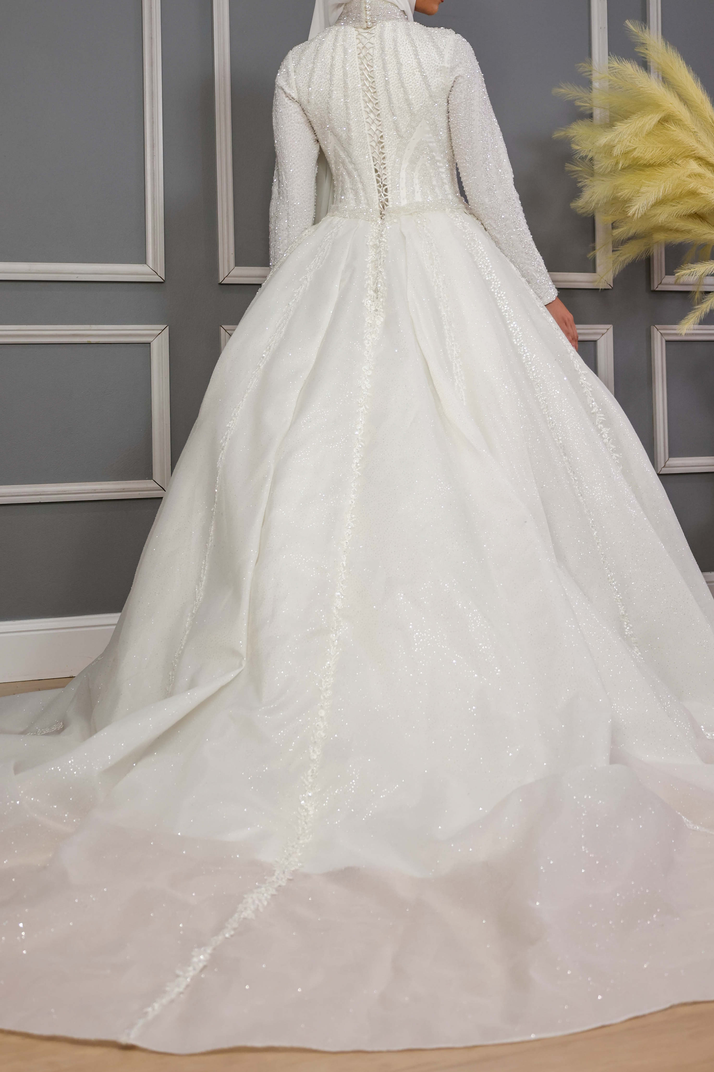 Obsidian Veil Dress